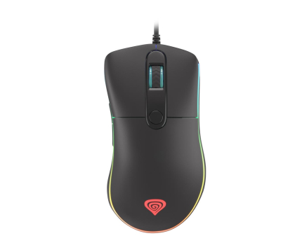 Myszka NATEC Krypton 510 8000 DPI podświetlenie RGB dla graczy Czarna NMG-1640